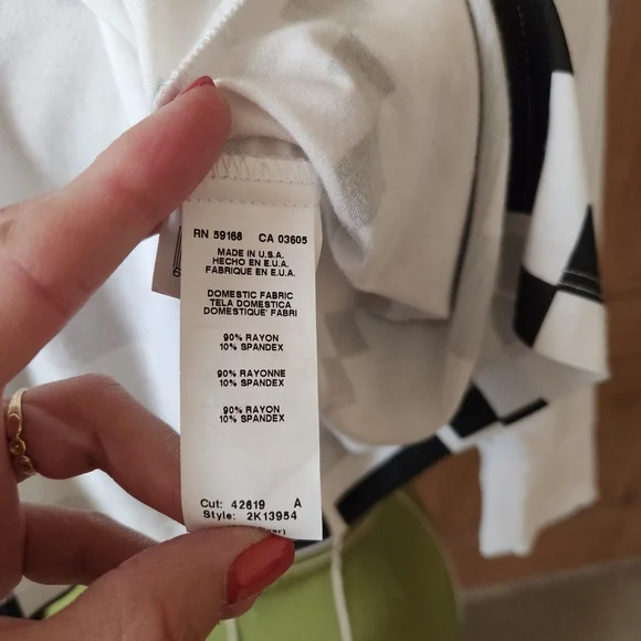 KAREN BY KAREN KANE High Low Top Size Medium - Picture 8 of 11